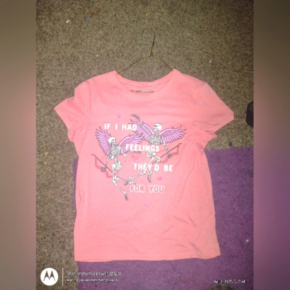 Wound Up Pink "If I Had Feelings, They'd be For You" Sz M - Picture 1 of 4